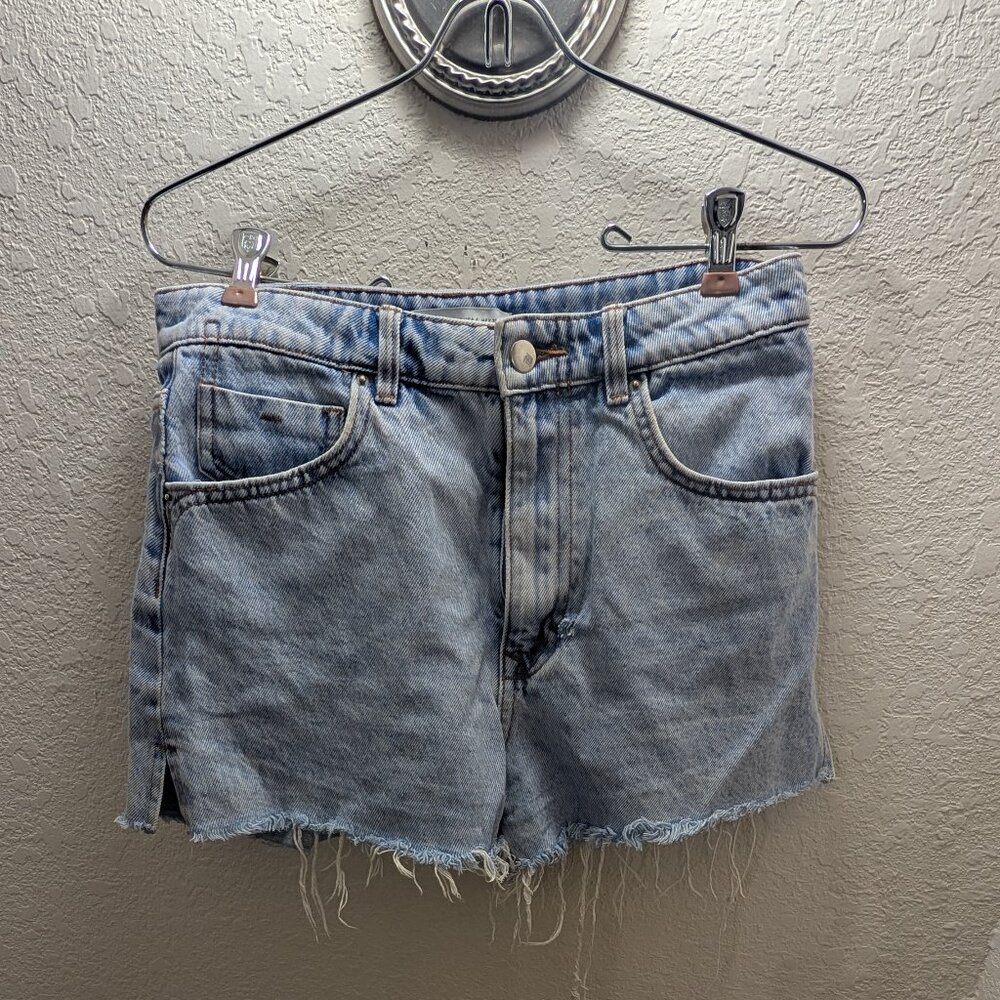 Zara Distressed Denim shorts